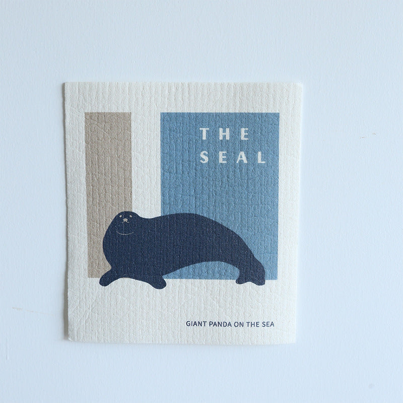 Cellulose Sponge Swedish Dishcloth Oil-Free Cleaning Cloth