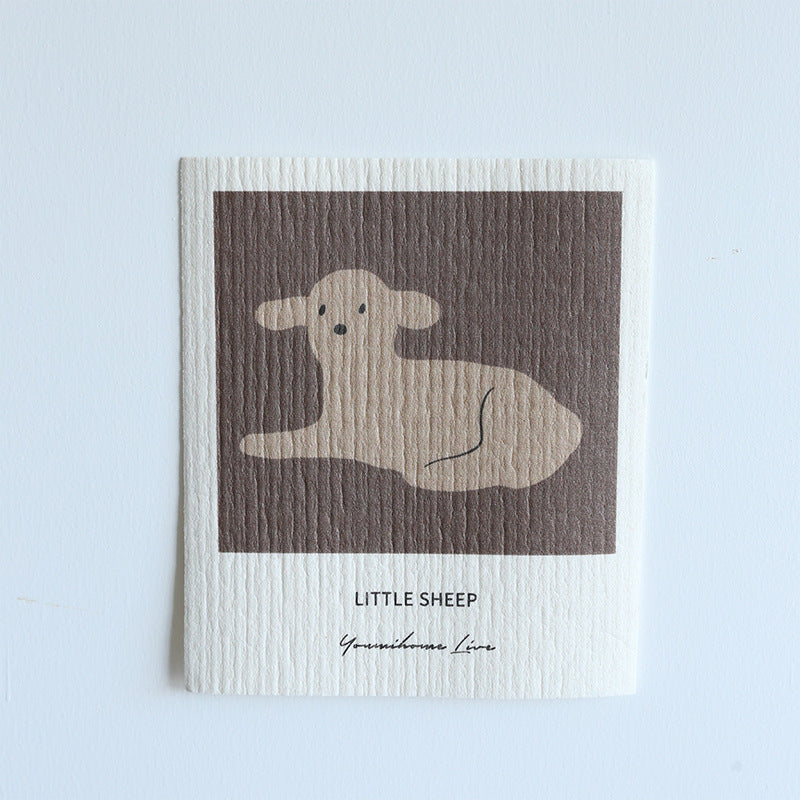 Cellulose Sponge Swedish Dishcloth Oil-Free Cleaning Cloth