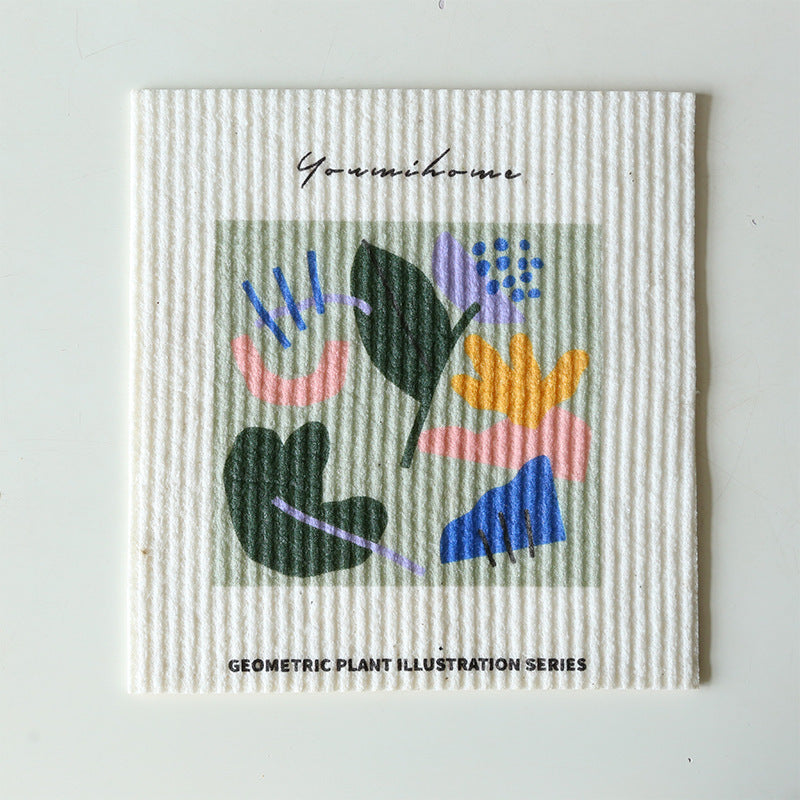 Cellulose Sponge Swedish Dishcloth Oil-Free Cleaning Cloth