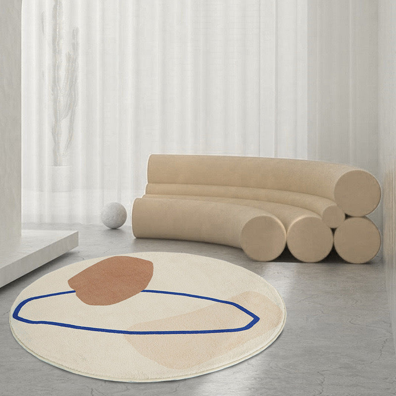 Abstract Figure Graphic Rug