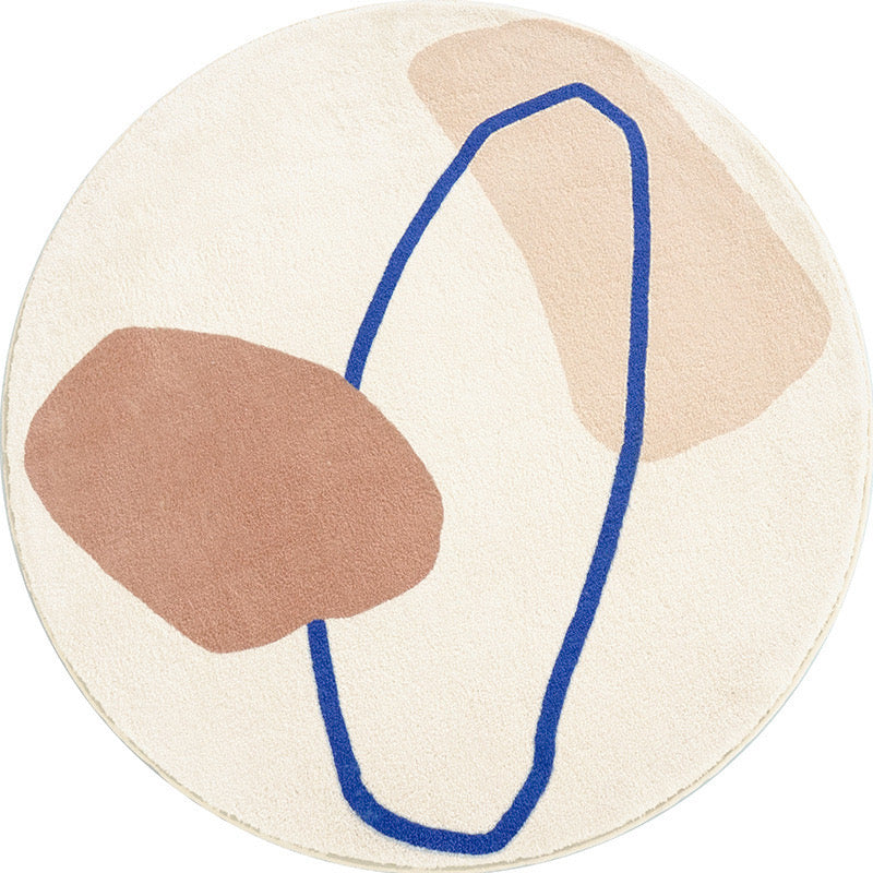 Abstract Figure Graphic Rug