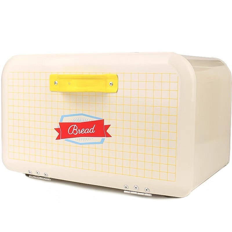 Large Capacity Metal Bread Box Storage Tin