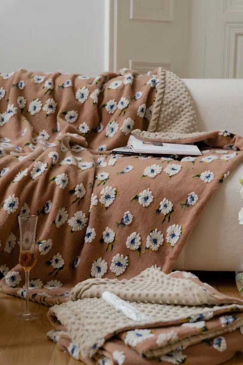 Bean Fleece Blanket