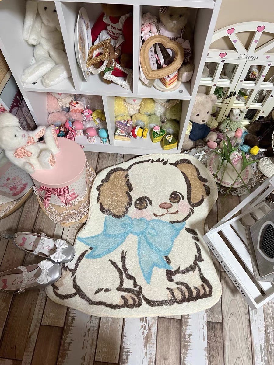 Cartoon Cutie Puppy Rug