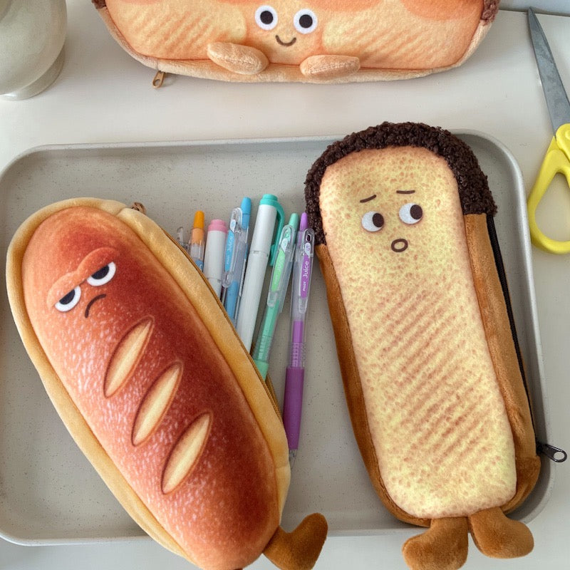 Emotional Bread Pencil School Case