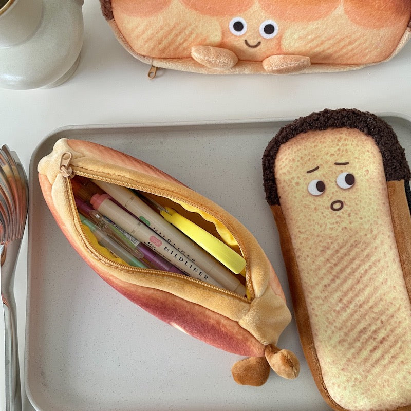 Emotional Bread Pencil School Case