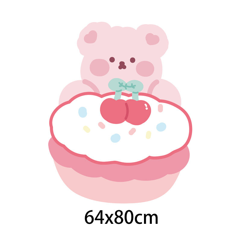Cup Cake Donut Cutie Bear Soft Rug