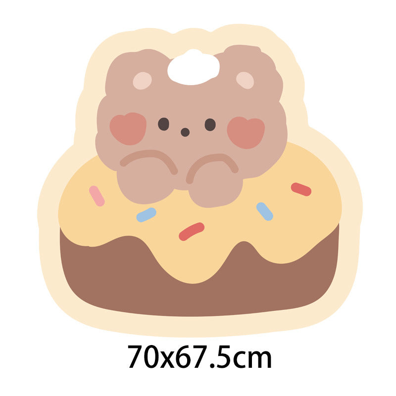 Cup Cake Donut Cutie Bear Soft Rug