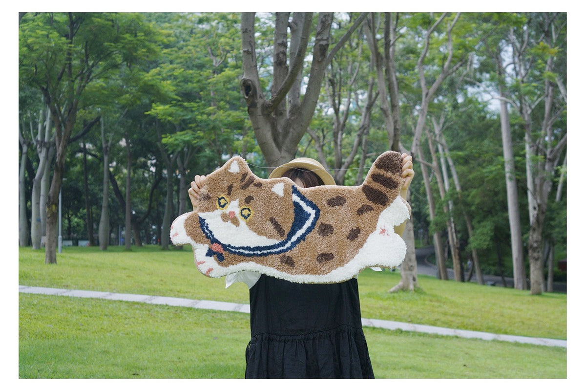 Coffee Cat Welcome Shrimp Tempura Soft Mat