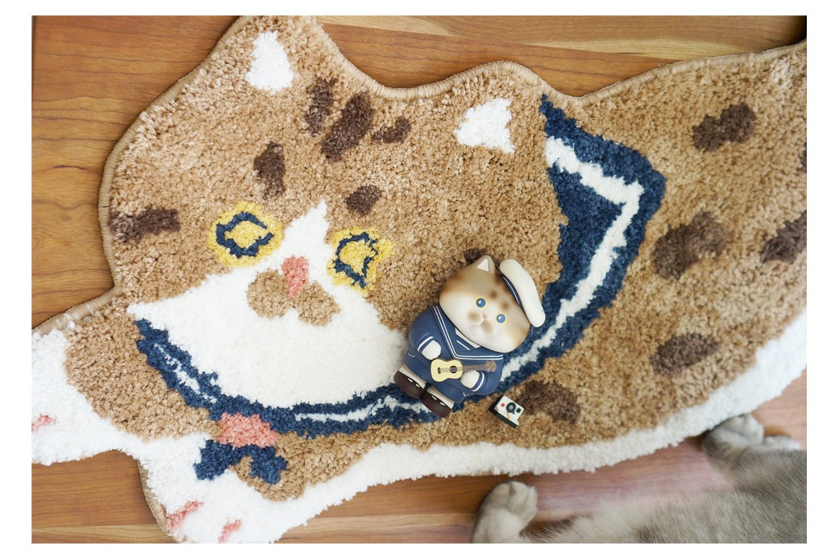 Coffee Cat Welcome Shrimp Tempura Soft Mat