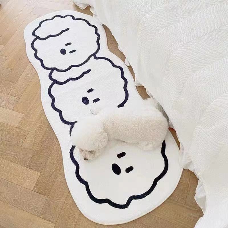 Cartoon Dog Design Floor Mat