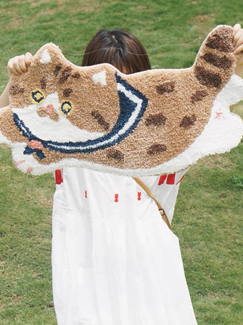 Coffee Cat Welcome Shrimp Tempura Soft Mat