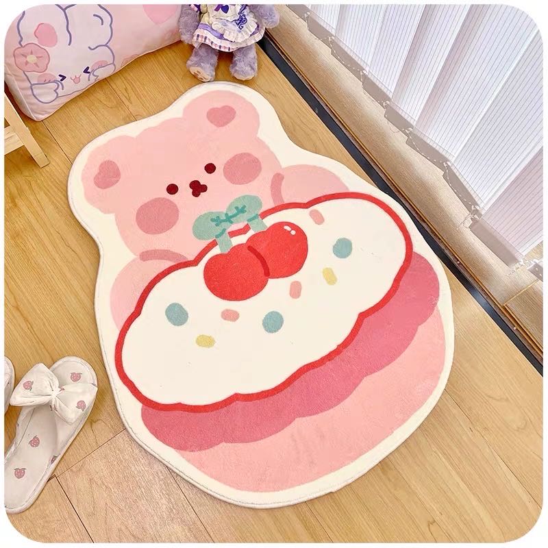 Cup Cake Donut Cutie Bear Soft Rug