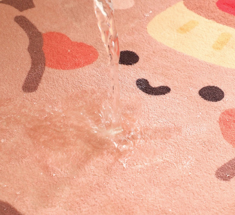 Welcome Bear Soft Rug