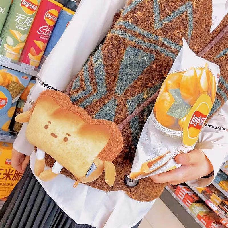 Emotional Bread Crossbody Bag