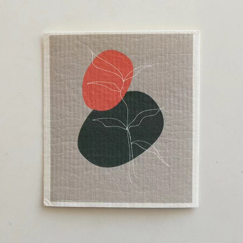 Cellulose Sponge Swedish Dishcloth Oil-Free Cleaning Cloth