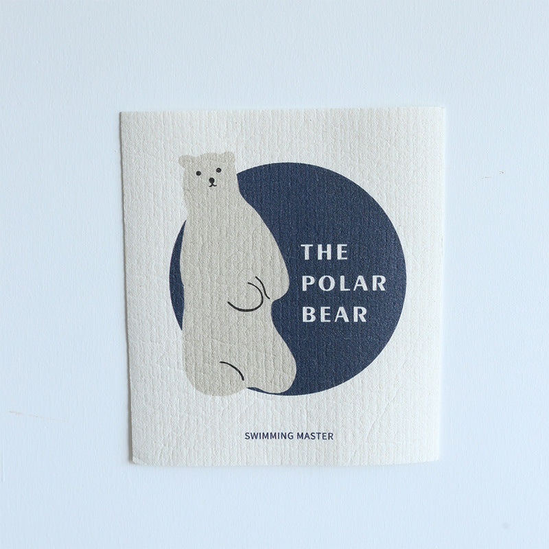 Cellulose Sponge Swedish Dishcloth Oil-Free Cleaning Cloth