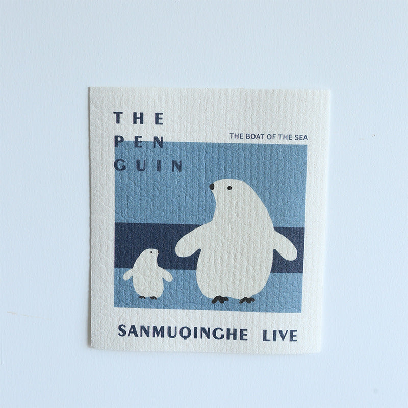 Cellulose Sponge Swedish Dishcloth Oil-Free Cleaning Cloth