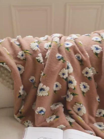 Bean Fleece Blanket